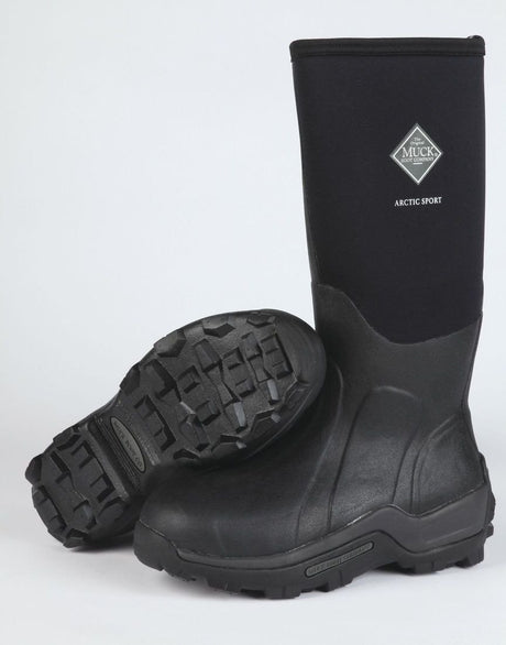 Unisex Muck Boot Arctic Sport Hi Boot in Black