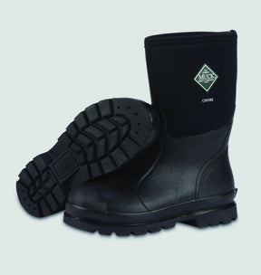 Unisex Muck Boot Chore Mid Boot in Black