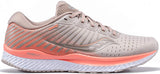 Saucony Women's Guide 13 Running Shoe in Moonrock Coral Side Angle View