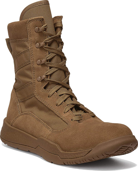Tactical Research Men's AMRAP TR501 8" Athletic Training Boot in Coyote Side Angle View