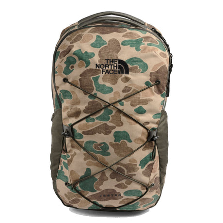 The North Face Jester Backpack in Aviator Navy Light Heather/TNF White from the front