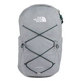 The North Face Jester Backpack in Aviator Navy Light Heather/TNF White from the front