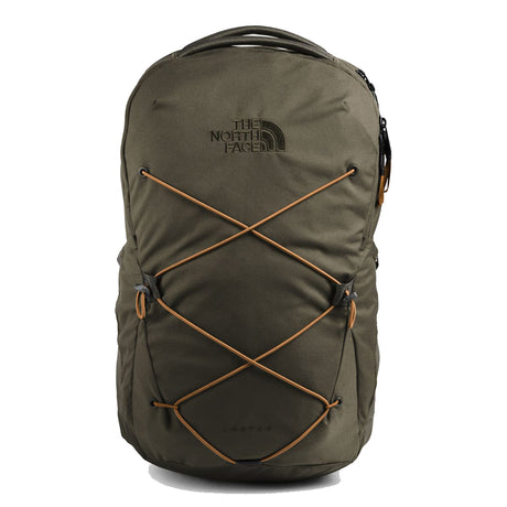 The North Face Jester Backpack in Aviator Navy Light Heather/TNF White from the front