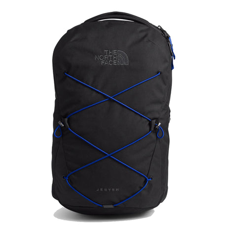The North Face Jester Backpack in Aviator Navy Light Heather/TNF White from the front