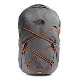 The North Face Jester Backpack in Aviator Navy Light Heather/TNF White from the front