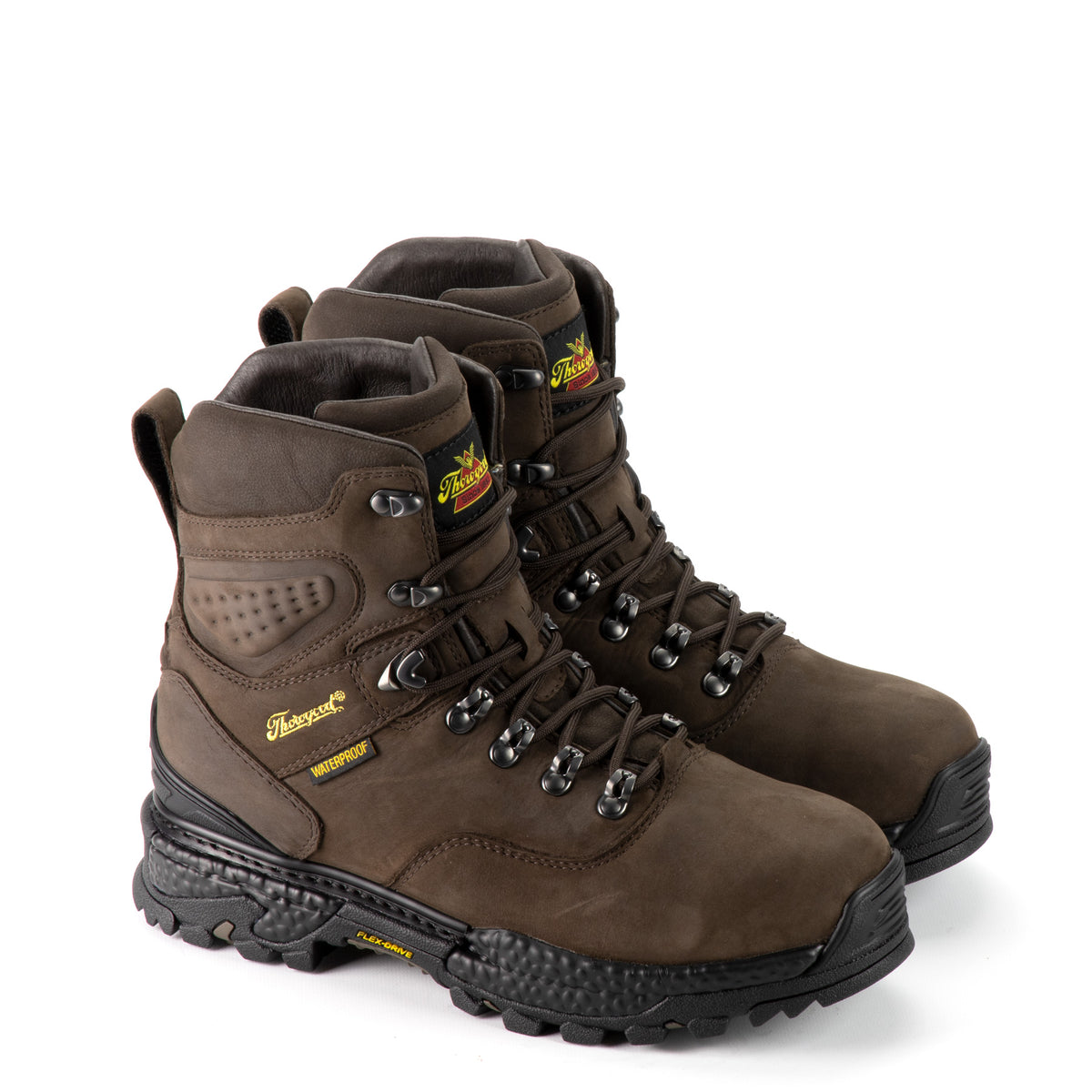 Thorogood Men's 864-4087 Infinity FD Series 7" Waterproof Outdoor Boot in Studhorse from the side