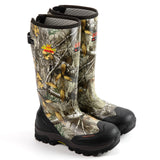 Thorogood Men's Infinity FD 17" 800g Waterproof Rubber Boot in RealTree® EDGE® from the side
