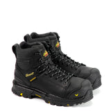 Thorogood Men's Infinity FD Series 6" Waterproof Composite Work Boot in Black from the side