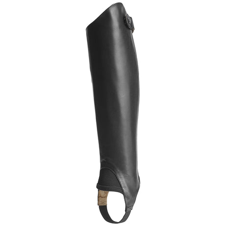 Unisex Ariat Close Contour Half Chap in Black from the front