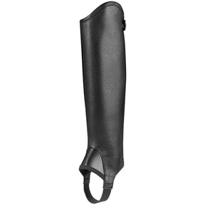 Unisex Ariat Concord Half Chap in Black from the front