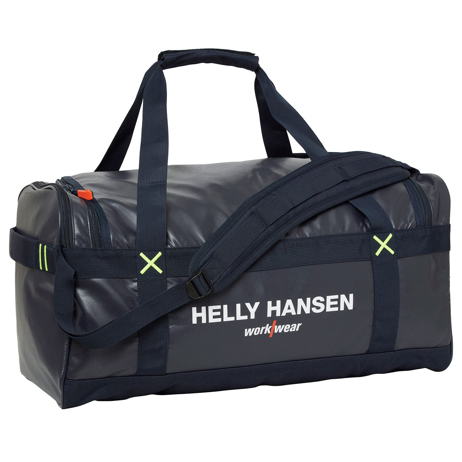 Helly Hansen Unisex 50-Liter Duffel Bag in Navy from the front