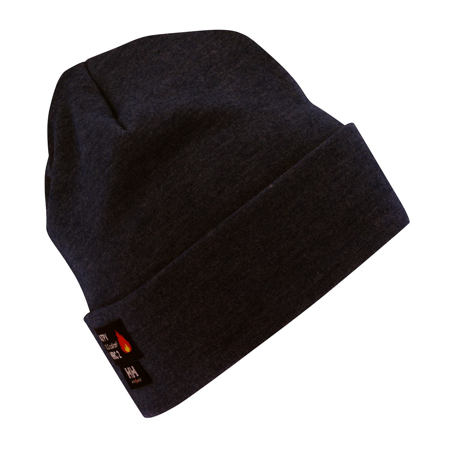 Helly Hansen Unisex Fargo Flame Retardant Tuque Hat in Black from the front