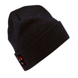 Helly Hansen Unisex Fargo Flame Retardant Tuque Hat in Black from the front