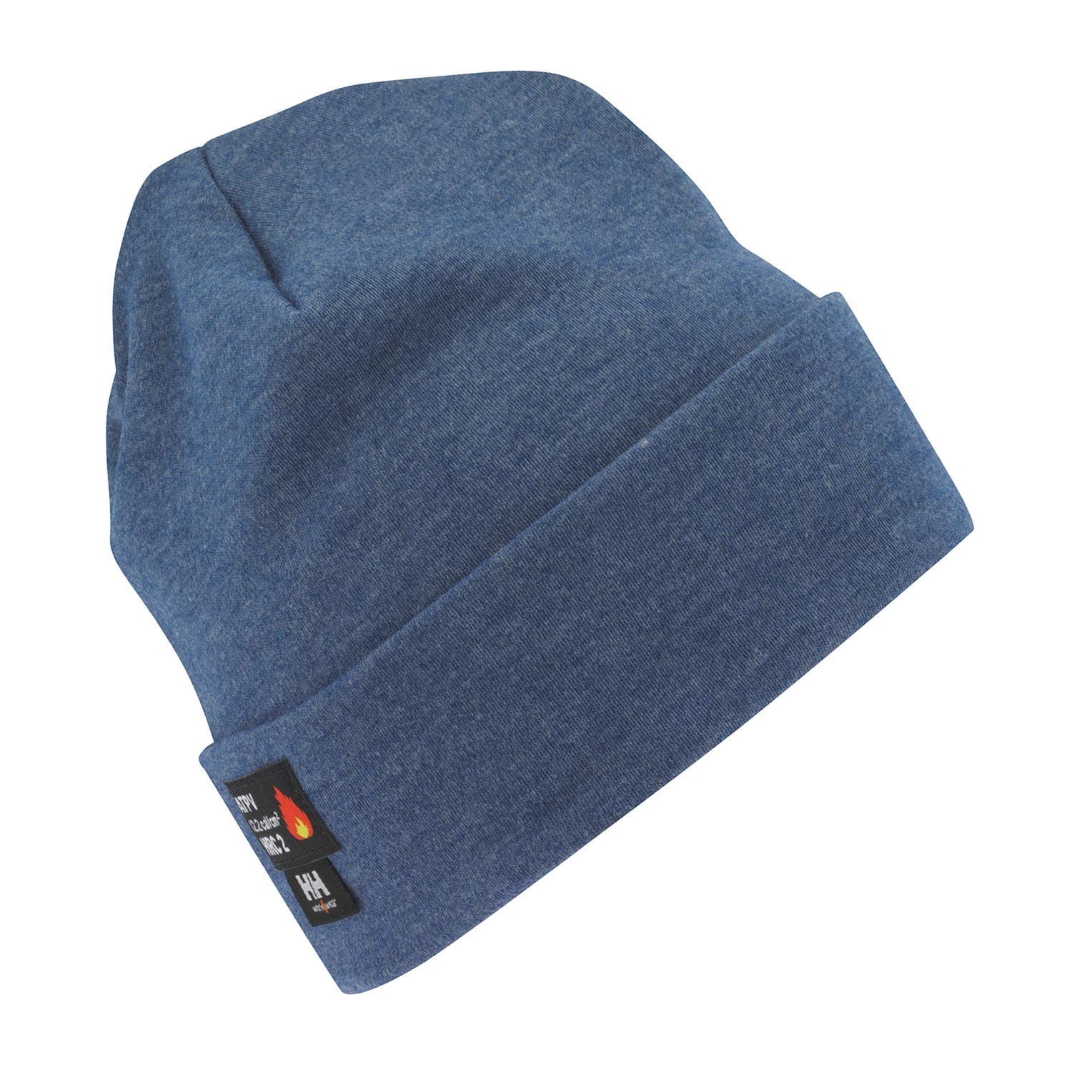 Helly Hansen Unisex Fargo Flame Retardant Tuque Hat in Navy from the front