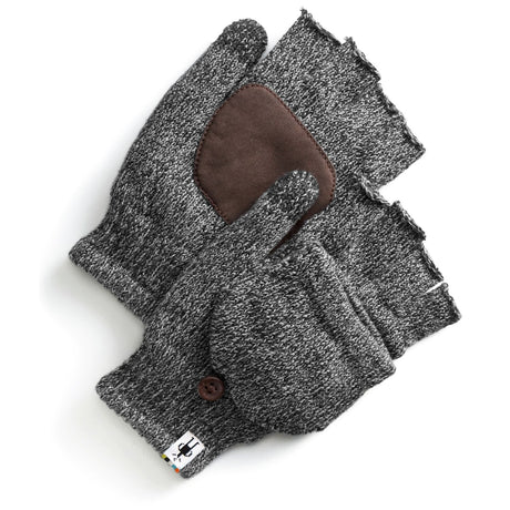 Unisex Smartwool Cozy Grip Flip Mitt in Black