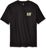 Men's Caterpillar Trademark T-Shirt in Black