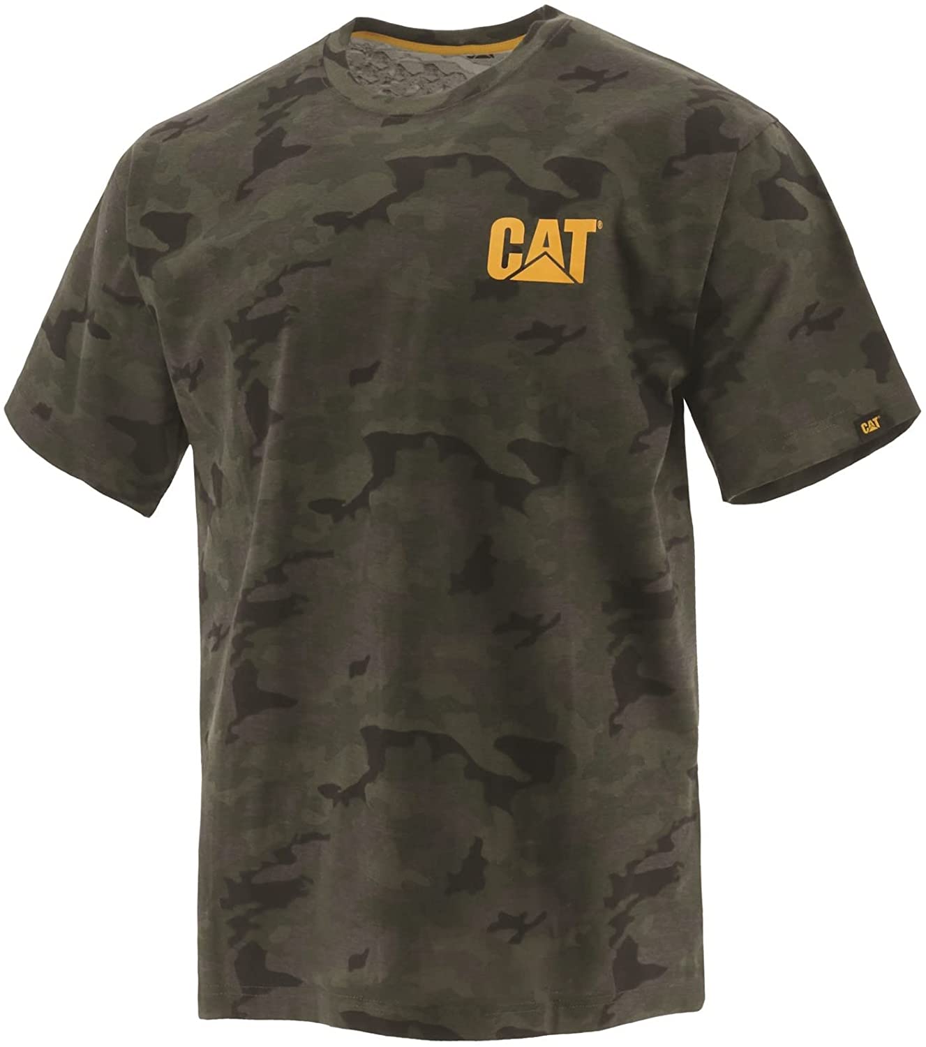 Men's Caterpillar Trademark T-Shirt in Night Camo