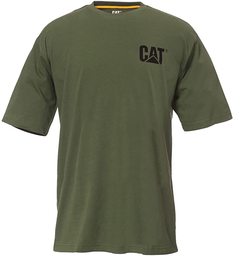 Men's Caterpillar Trademark T-Shirt in Chive