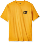 Men's Caterpillar Trademark T-Shirt in Yellow