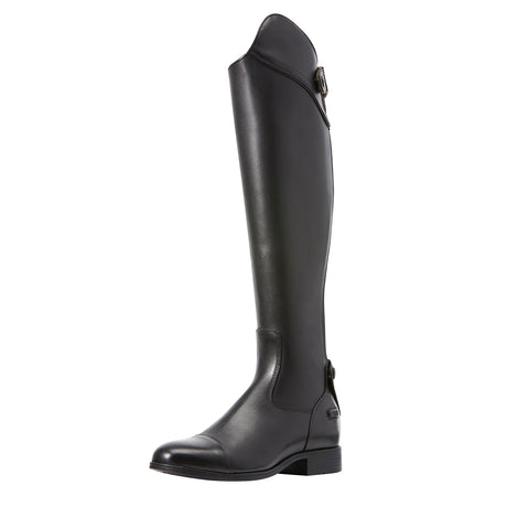 Women's Ariat Kinsley Dress Tall Riding Boot in Black from the front