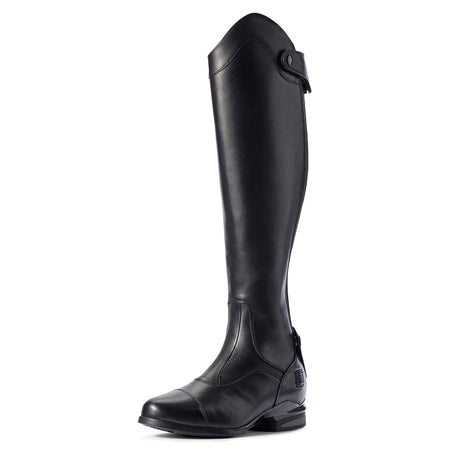 Women's Ariat Nitro Max Tall Riding Boot in Black from the front