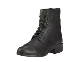 Women's Ariat Scout Paddock Boot in Black from the front