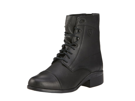 Women's Ariat Scout Paddock Boot in Black from the front
