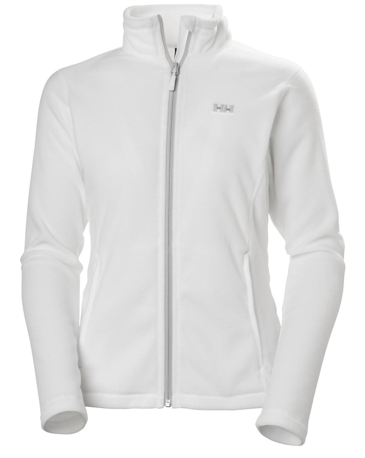 Helly Hansen Women's Daybreaker Fleece Jacket in White from the front