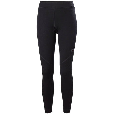 Helly Hansen Women's Lifa Merino Pant in Black from the front