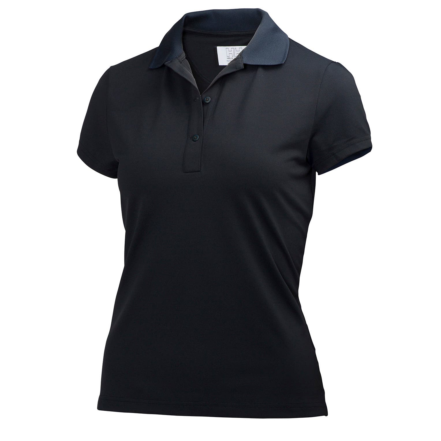 Helly Hansen Women's Tech Crew Polo in Navy from the front