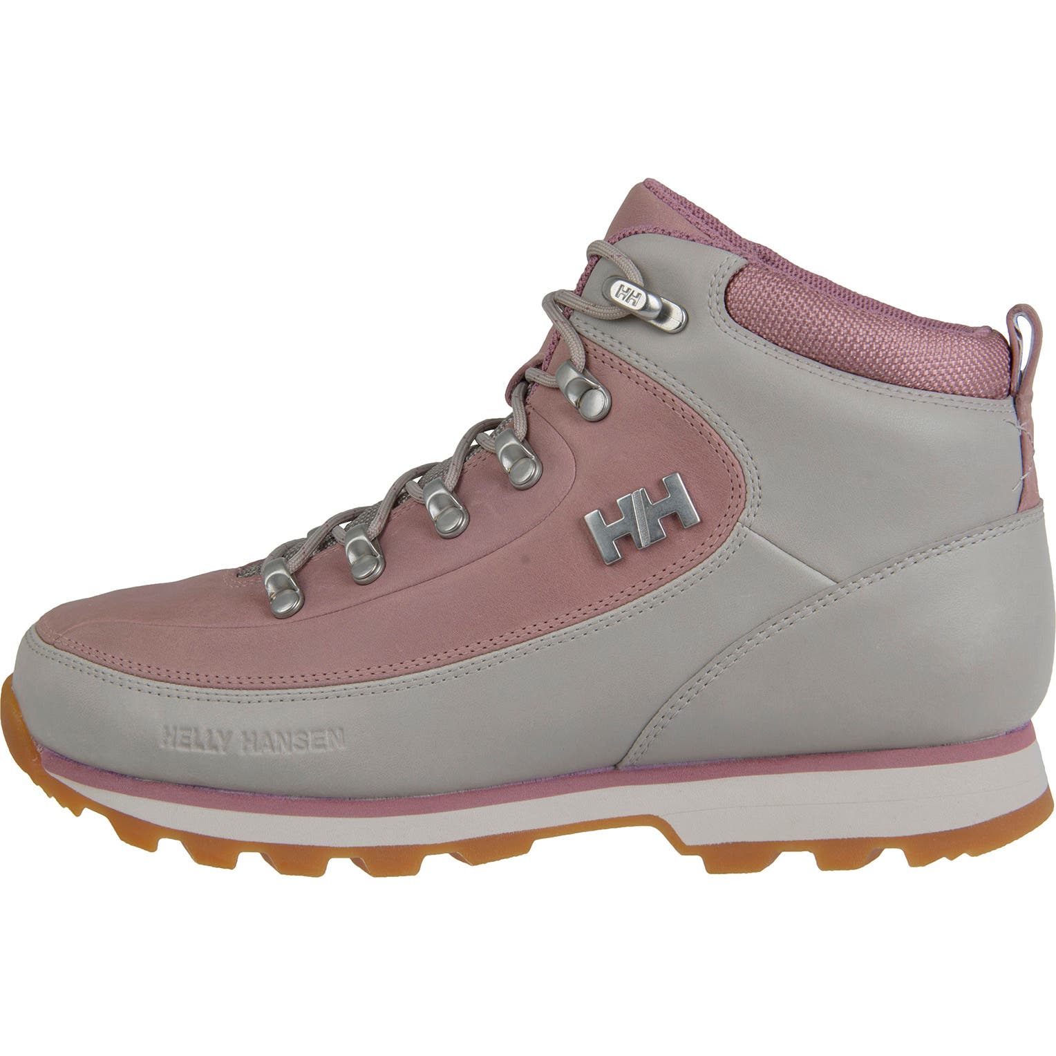 Helly Hansen Women's The Forester Winter Boot in Silver Cloud-Bridal Ros from the side