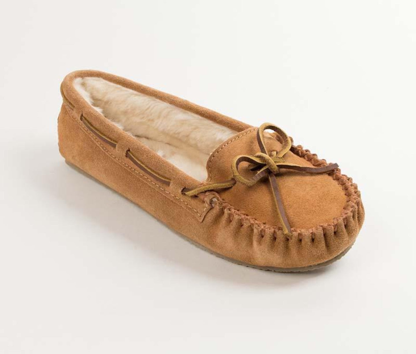Cally Slipper in Cinnamon from 3/4 Angle View
