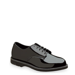 Thorogood 531-6303 Women's Poromeric Oxford Shoe in Black from the side