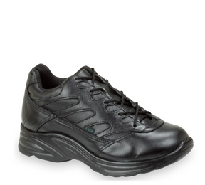 Thorogood 534-6932 Women's Oxford Liberty Uniform Shoe in Black from the side