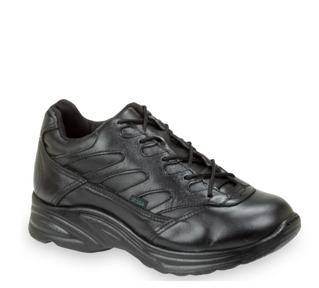 Thorogood 534-6932 Women's Oxford Liberty Uniform Shoe in Black from the side