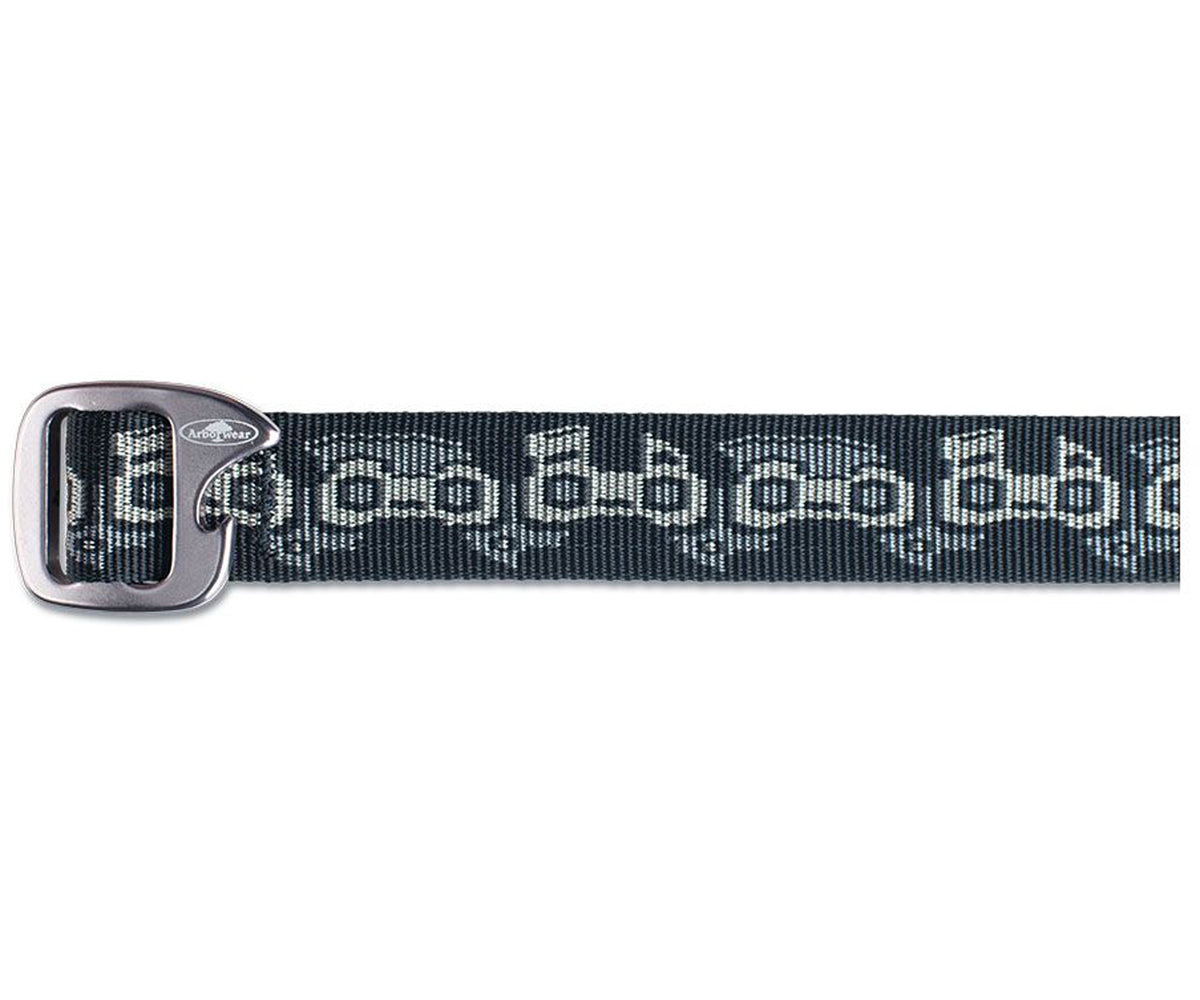 After Hours Belt in Chain color from the front view