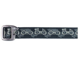 After Hours Belt in Chain color from the front view