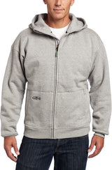 Men's Arborwear Double Thick Full Zip Sweatshirt in Athletic Grey