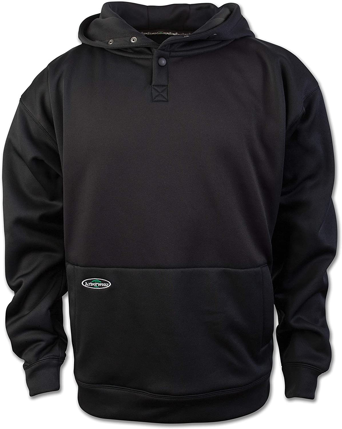 Men's Arborwear Tech Double Thick Pullover in Black