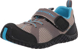 Baby Tsukihoshi Marina Sneaker in Taupe/Sky from the front view