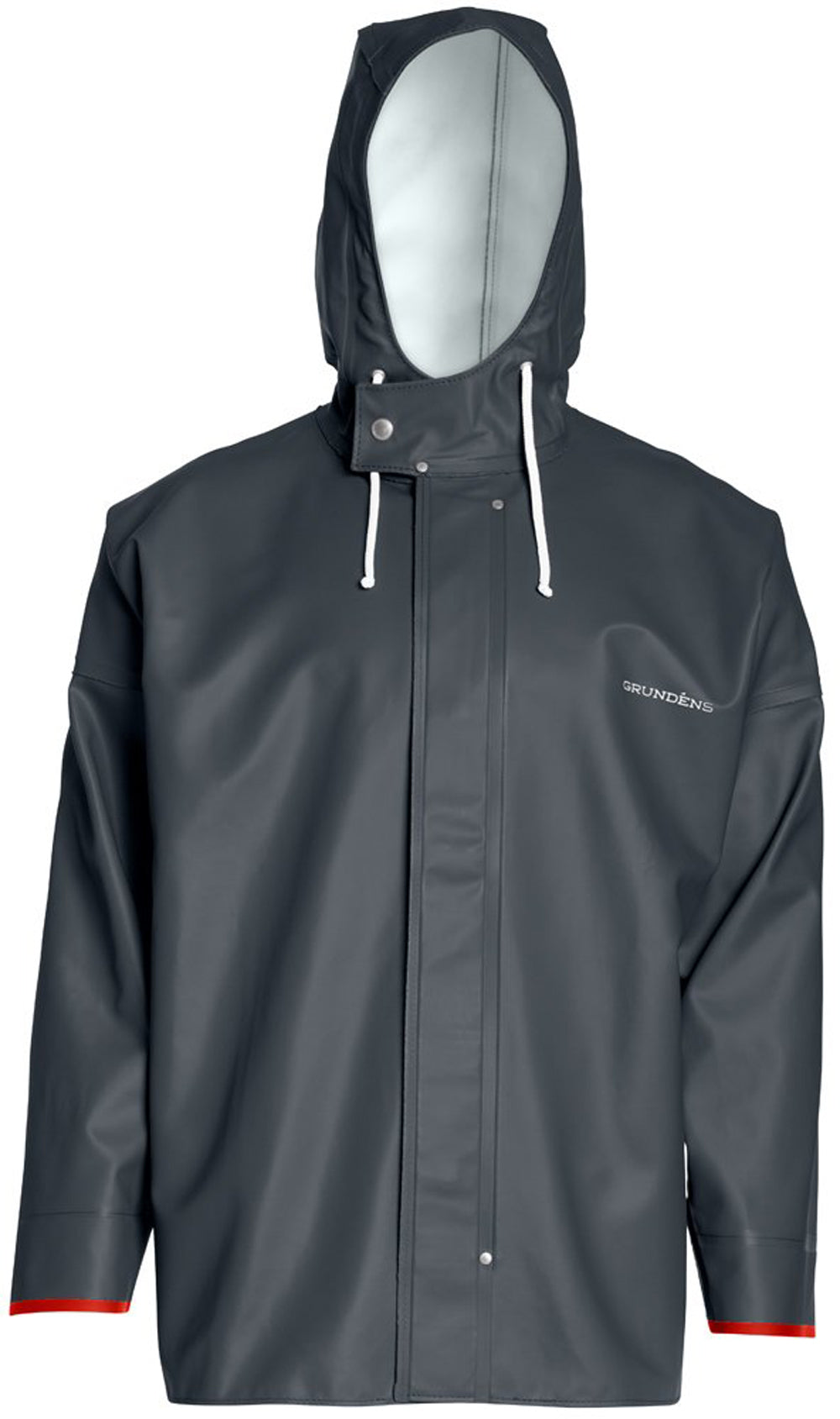 Brigg 40 Rainjacket in Green color from the front view