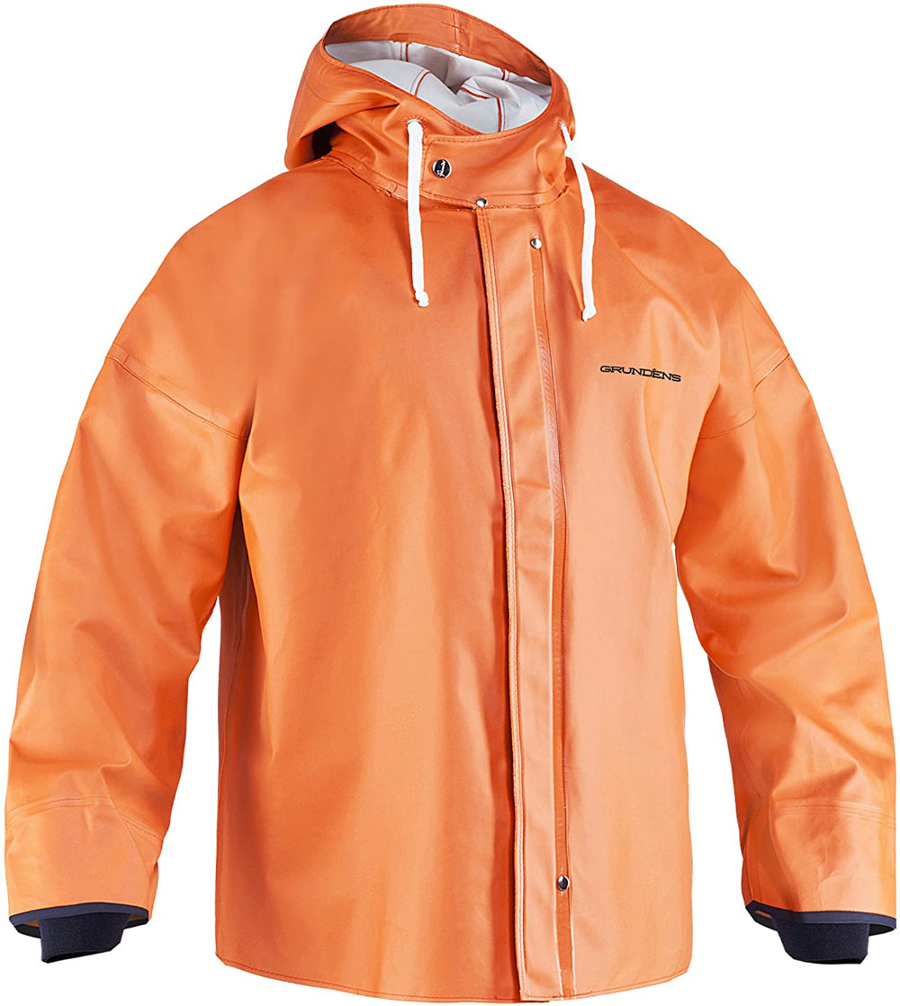 Brigg 44 Tall Jacket in Orange color from the front view
