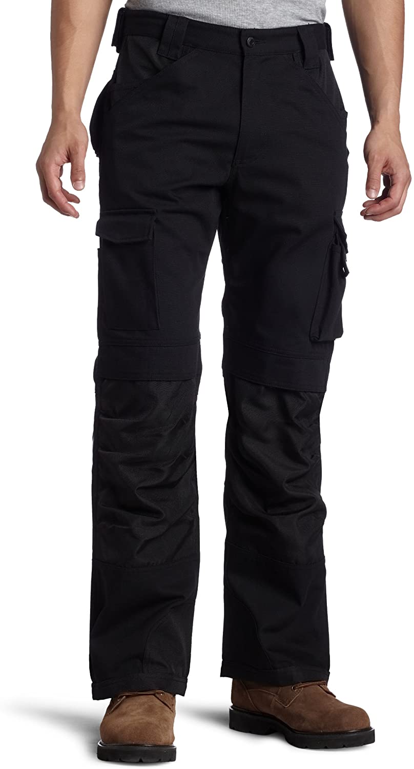 Trademark Trouser in Black view from the front
