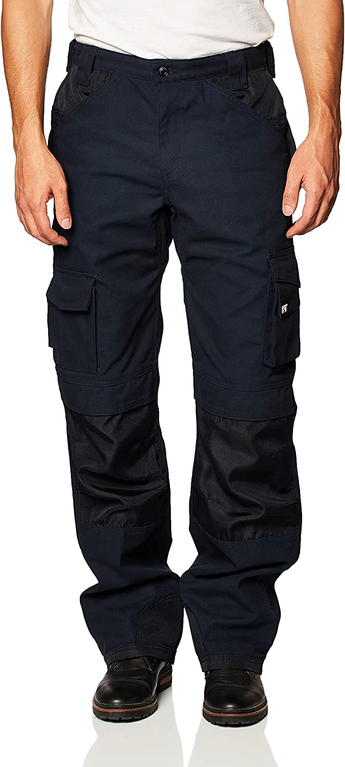 Trademark Trouser in Navy view from the front