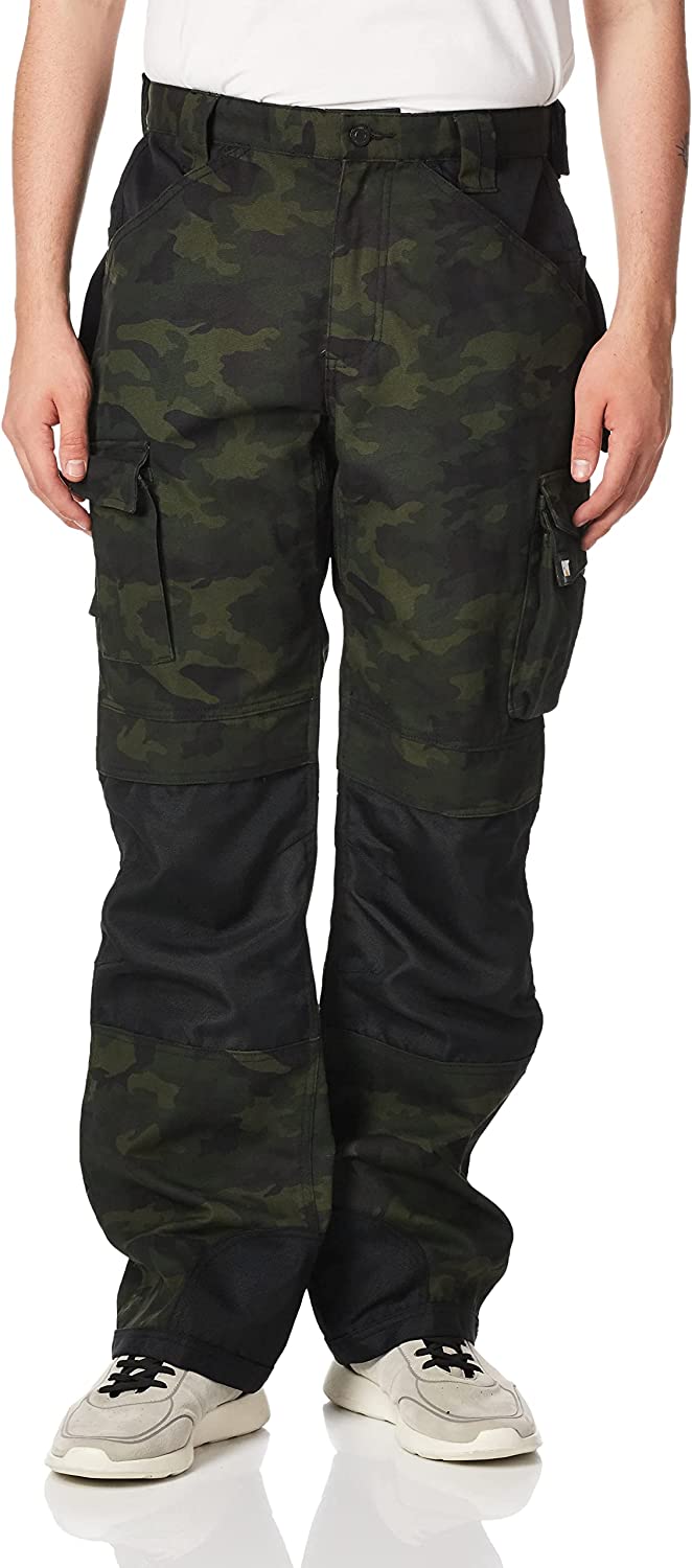 Trademark Trouser in Night Camo view from the front