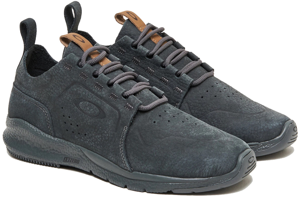 Carbon Sneaker in Carbon color from 315 degrees angle.