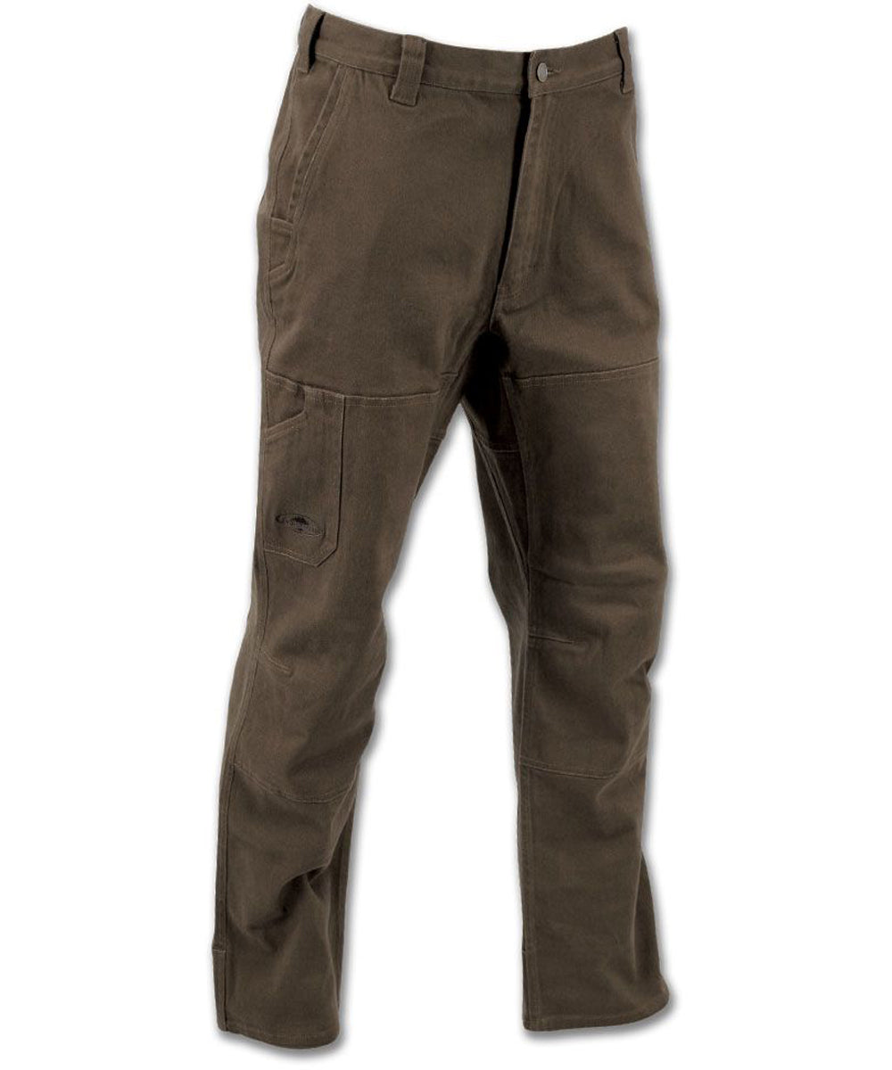 Cedar Flex Pants in Chestnut color from the front view