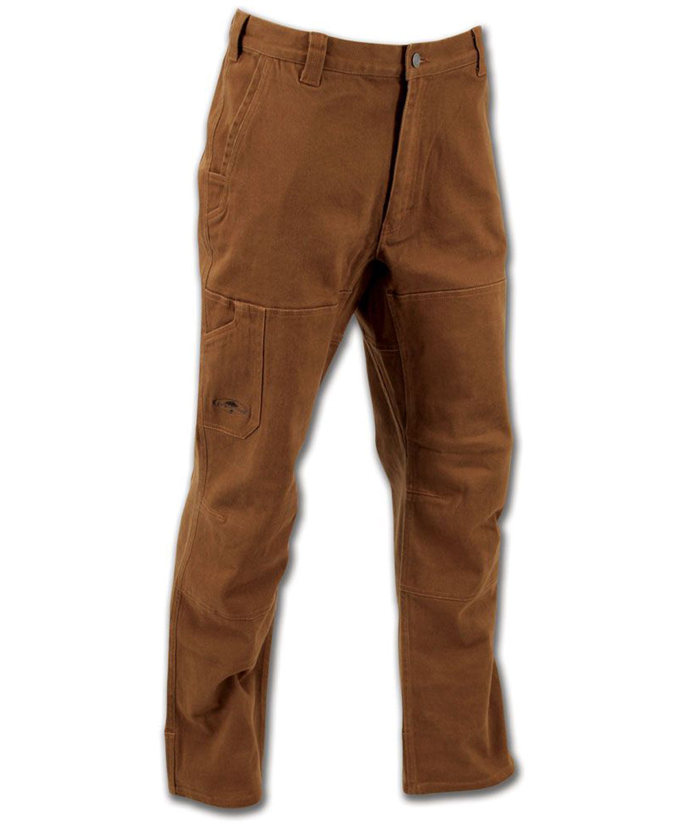 Cedar Flex Pant in Russett color from the front view