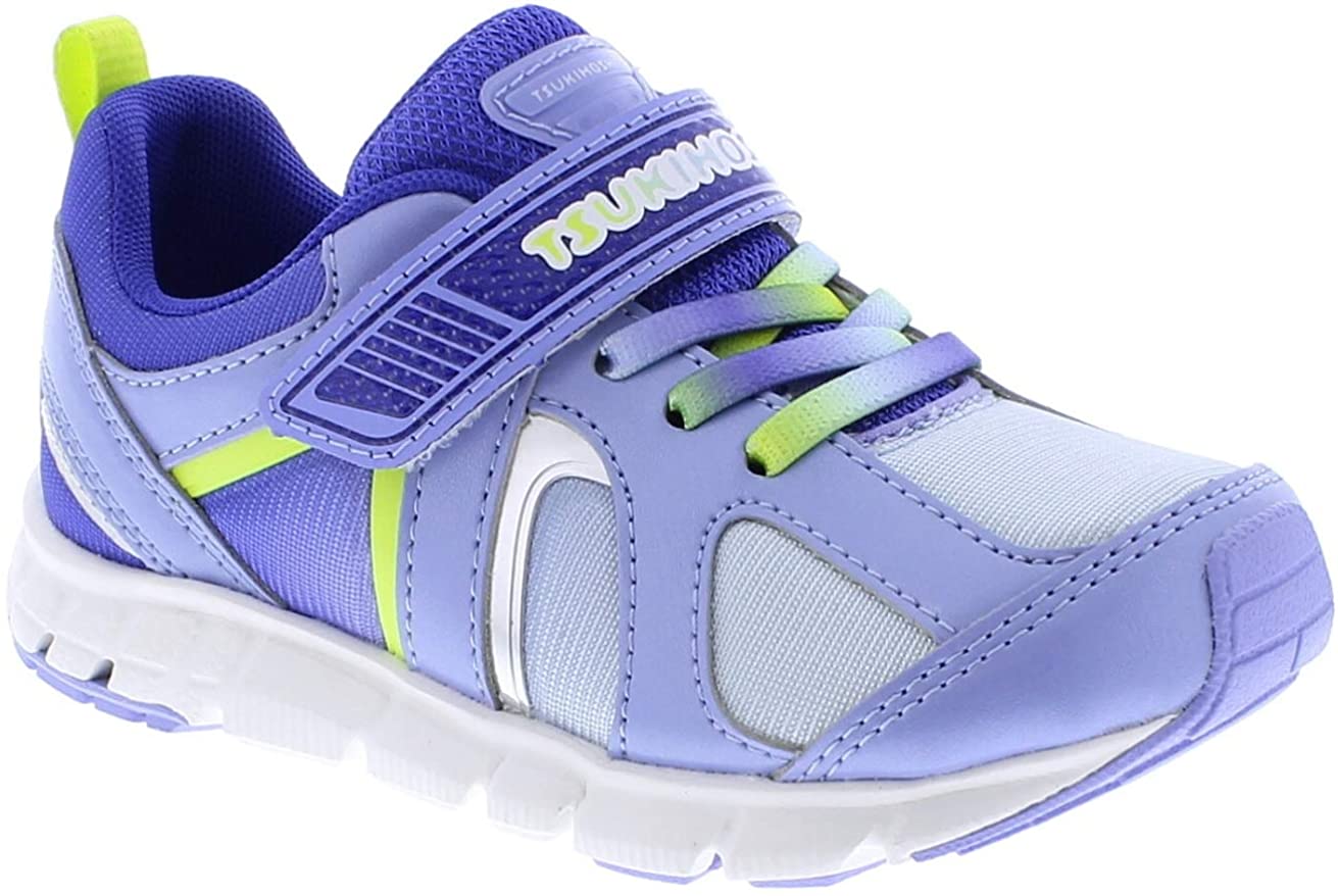 Child Tsukihoshi Rainbow Sneaker in Lilac/Lime