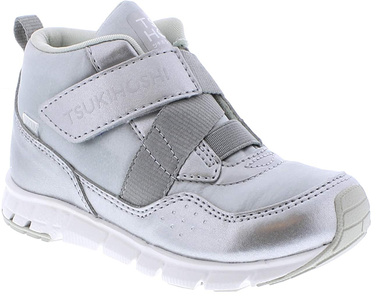 Child Tsukihoshi Tokyo Sneaker in Silver/Silver